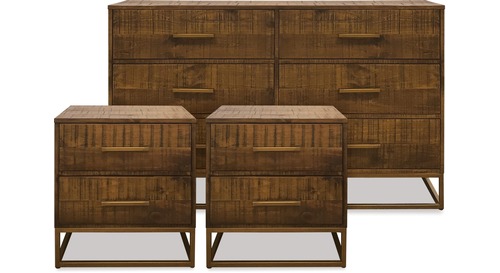 Haze Dresser & Bedsides x 2 Haze Dresser & Bedsides x 2